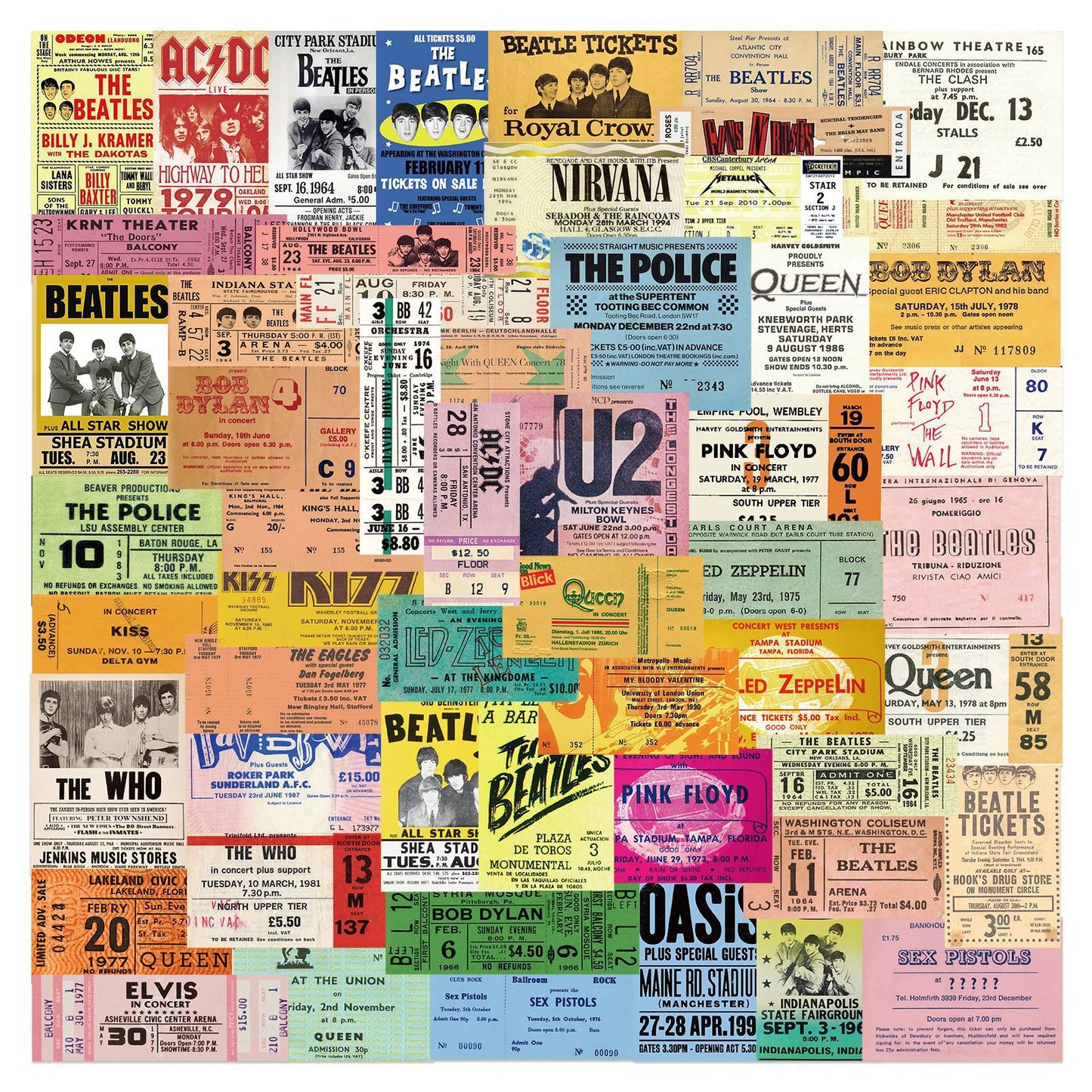 Retro Music Stickers
