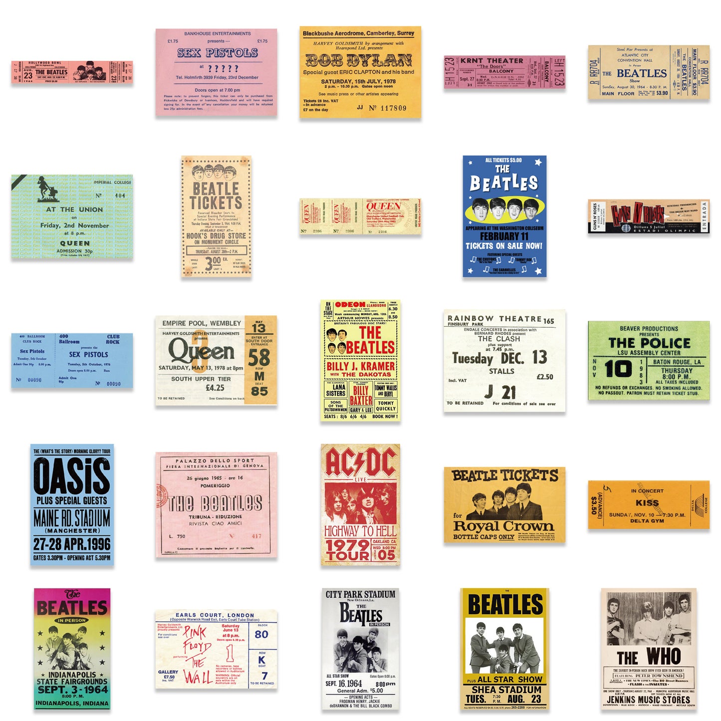 Retro Music Stickers