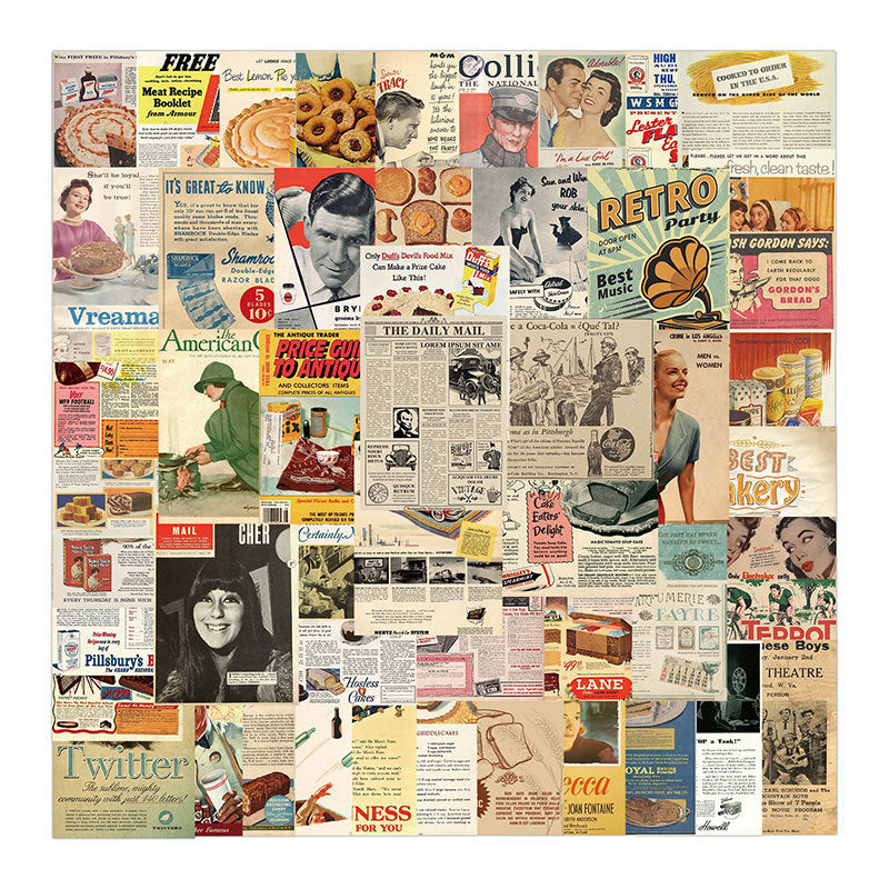 Vintage Poster Stickers