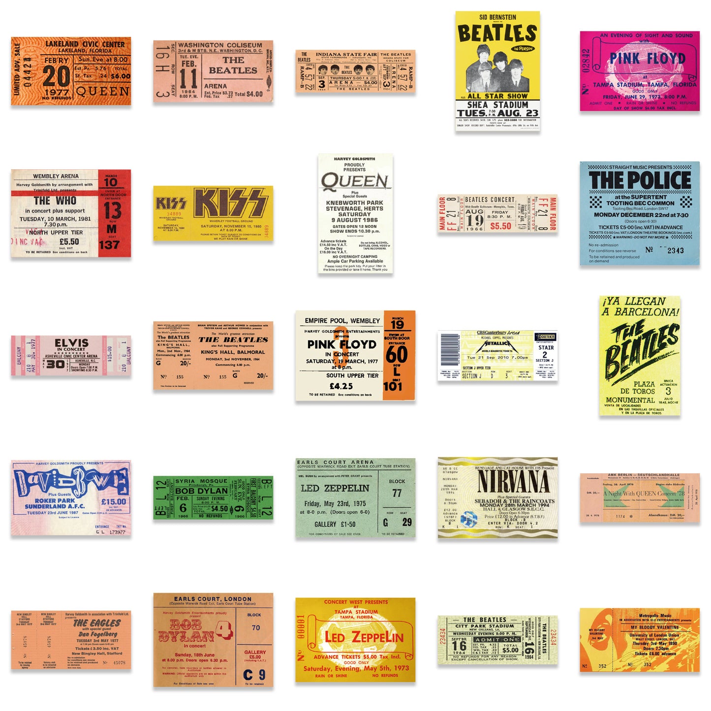 Retro Music Stickers